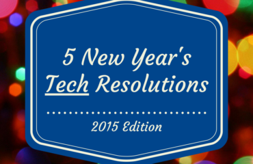 2015 tech resolutions